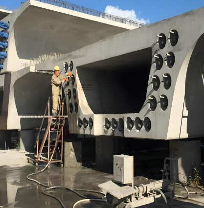 麦积压浆料施工流程及注意事项